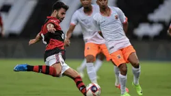 Daniel Cabral jogador do Flamengo durante partida contra o Nova Iguaçu no estádio Maracanã pelo campeonato Carioca 2021. Foto: Thiago Ribeiro/AGIF