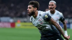 Yuri Alberto comemorando gol pelo Corinthians. Foto: Marcello Zambrana/AGIF