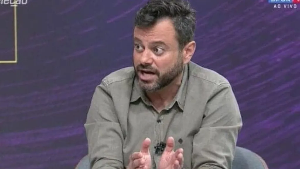 Eric Faria também falou sobre o Botafogo - Foto: Reprodução/TV Globo.