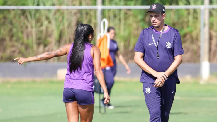 Lucas Piccinato, técnico do Corinthians (Rodrigo Gazzanel/Corinthians)