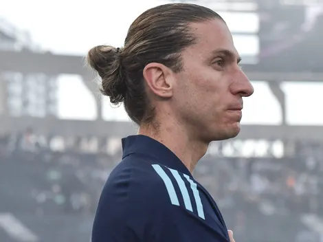 Filipe Luís dá invertida em Vegetti após Vasco X Flamengo