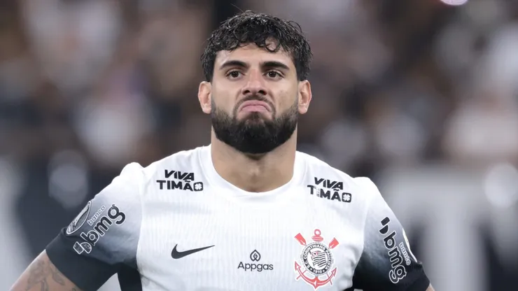 Yuri Alberto em partida pelo Corinthians. Foto: Marcello Zambrana/AGIF