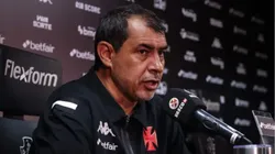 Treinador do Vasco, Fábio Carille, em entrevista coletiva no Gigante da Colina - Foto: Dikran Sahagian/CRVG