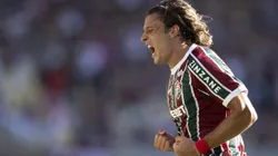 Canobbio, jogador do Fluminense, comemora seu gol durante partida contra o Nova Iguaçu no estádio Maracanã pelo campeonato Carioca 2025. Foto: Jorge Rodrigues/AGIF