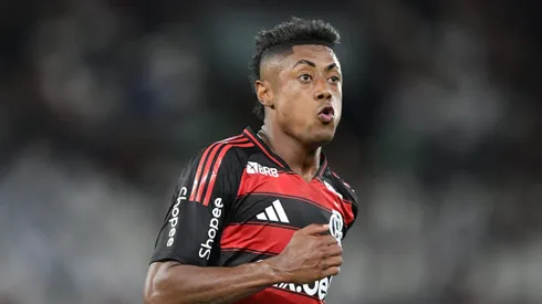 Bruno Henrique marcou o gol da vitória do Flamengo sobre o Vasco. Foto: Thiago Ribeiro/AGIF
