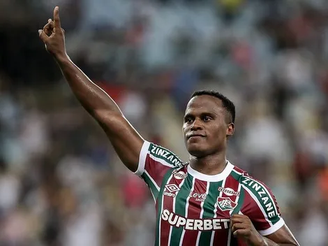 Arias vibra com golaço na goleada do Fluminense