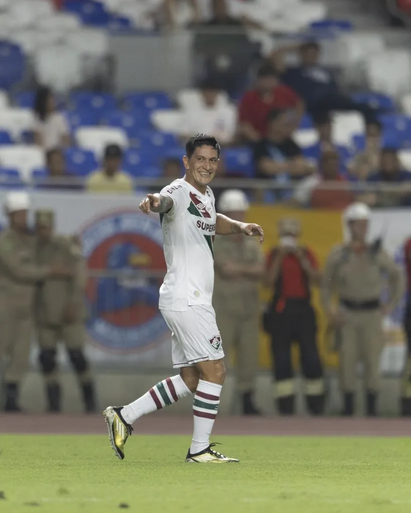 German Cano jogador do Fluminense – Foto: Fernando Torres/AGIF