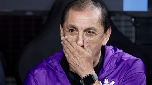 Ramón Díaz comandando pelo Corinthians - Foto: Marcello Zambrana/AGIF