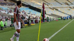 Lima, jogador do Fluminense durante partida no estádio Maracanã pelo Campeonato Carioca 2025. Foto: Thiago Ribeiro/AGIF