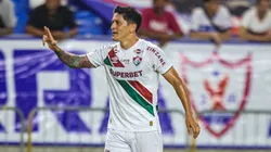 Germán Cano vibrando pelo Fluminense - Foto: Fernando Torres/AGIF