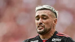 Arrascaeta durante jogo do Fla na final da Copa do Brasil de 2024.