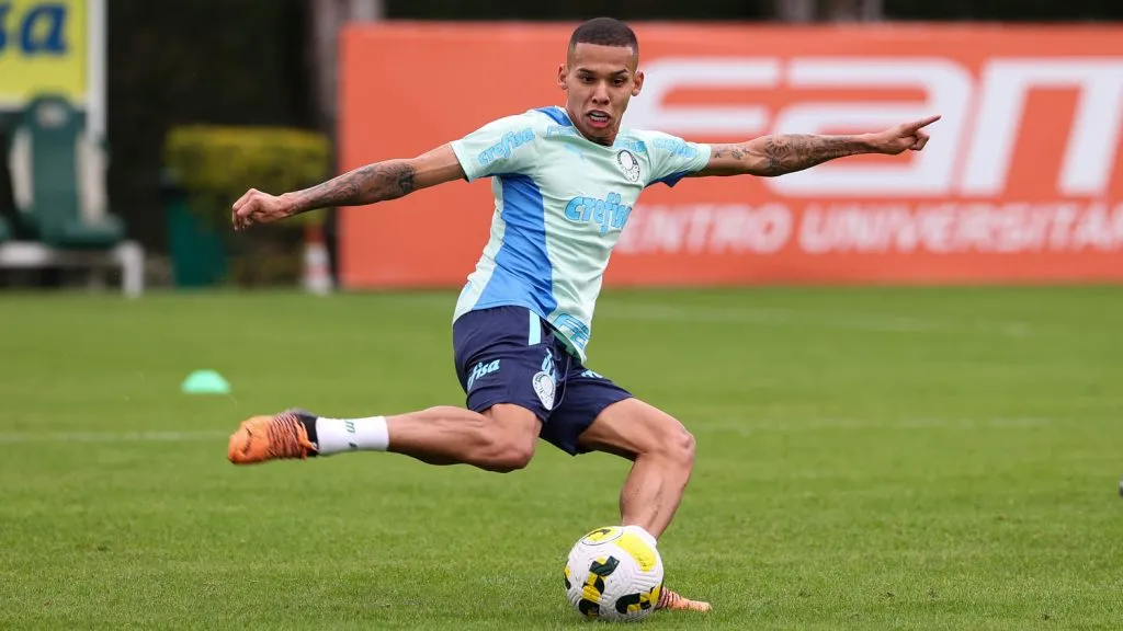 Garcia está emprestado pelo Palmeiras ao Nacional-POR e interessa ao Galo – Foto: Cesar Greco/Ag. Palmeiras