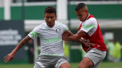 Garcia (à direita) agrada ao scout do Grêmio para reforçar elenco de Quinteros na LD