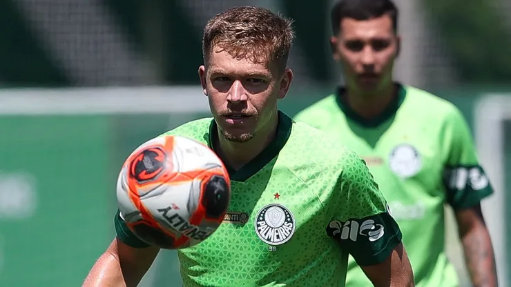 Palmeiras liberou Caio Paulista e ficou com Bruno Fuchs - Foto: Cesar Greco/Palmeiras.