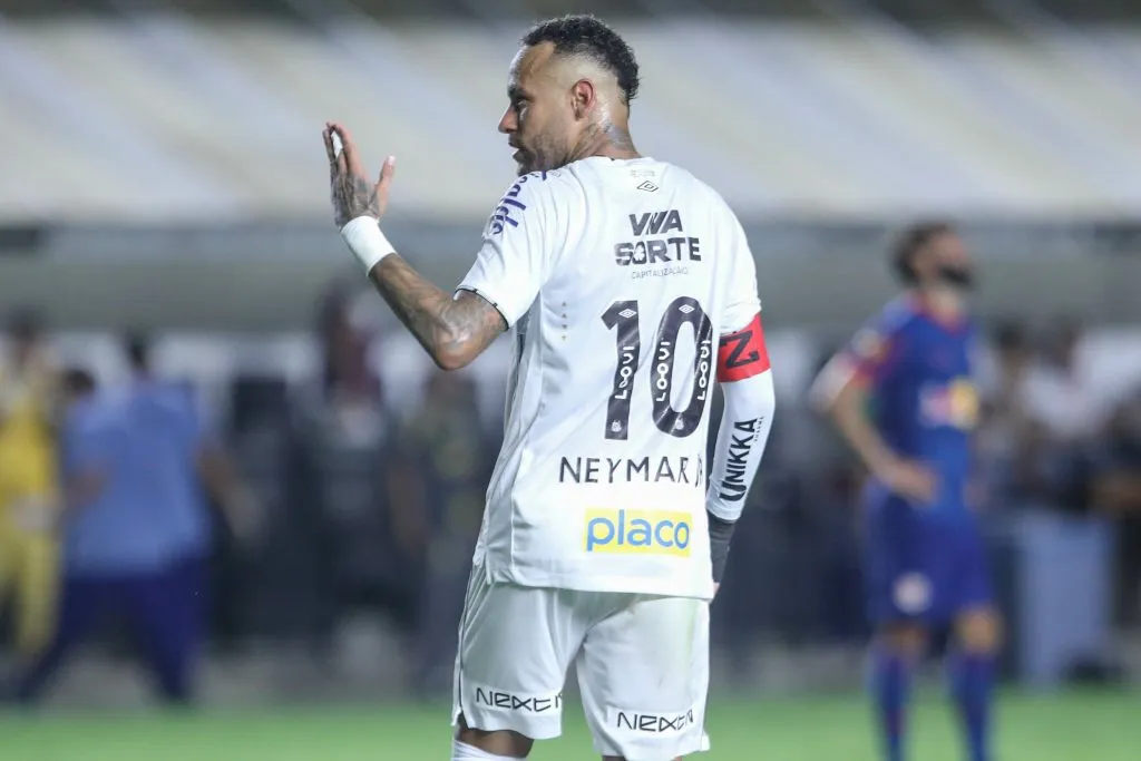 Camisa 10 comemora gol diante do RB Bragantino. Foto: Reinaldo Campos/AGIF