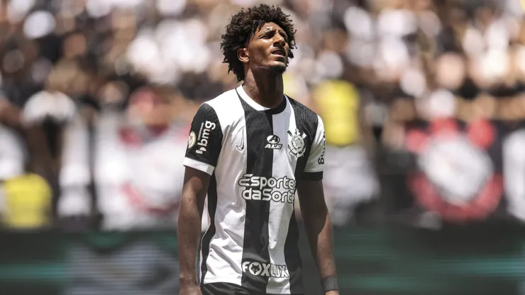 Talles Magno em ação pelo Timão. Photo by Alexandre Schneider/Getty Images