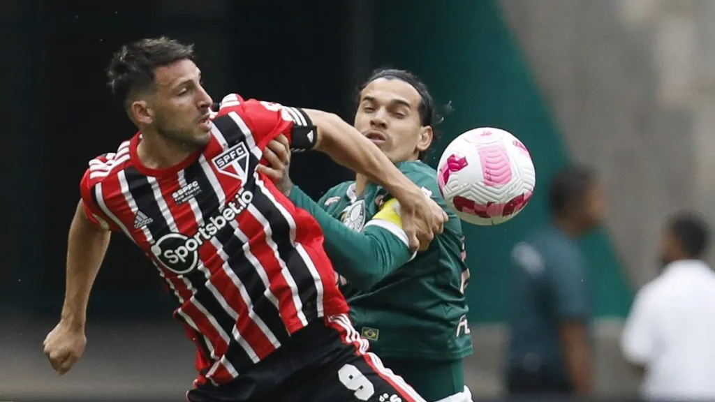 Palmeiras x São Paulo - Foto: Ricardo Moreira/Getty Images.