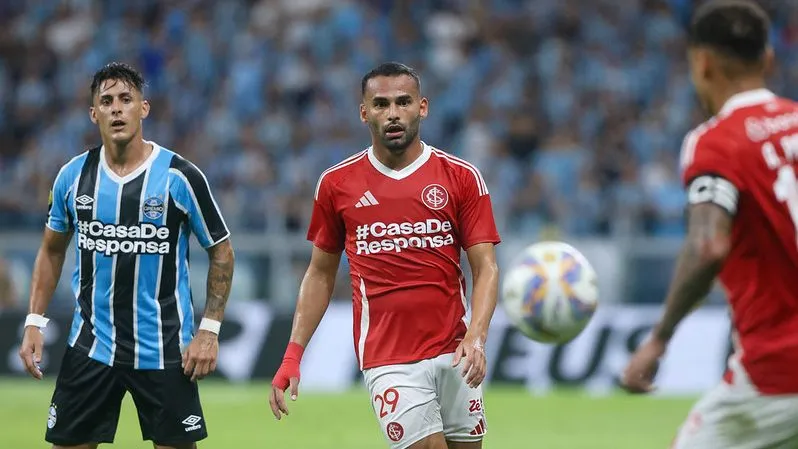 Grêmio e Internacional no Gauchão. Foto: Internacional