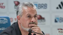 RJ - RIO DE JANEIRO - 30/01/2025 - APRESENTACAO DANILO - Jose Boto dirigente durante sua apresentacao oficial do jogador Danilo do Flamengo em coletiva de imprensa realizada no Maracana.