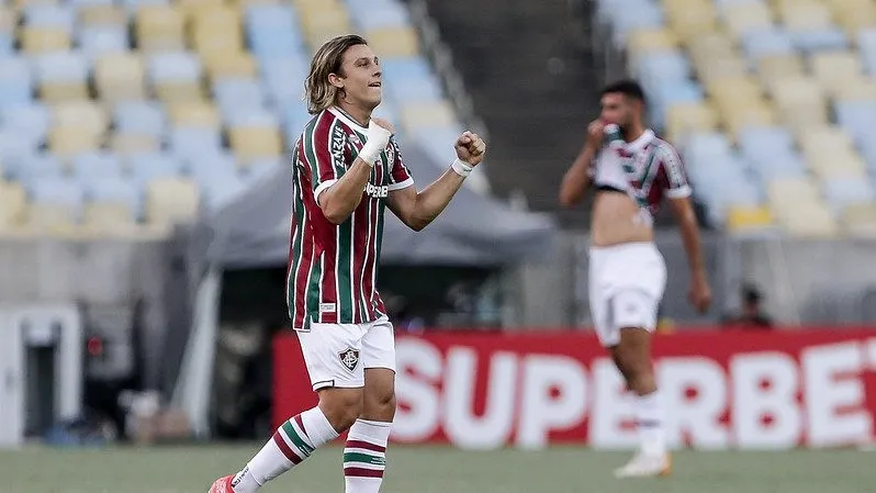 Fluminense contra o Volta Redonda. Foto: Lucas Merçon/Fluminense