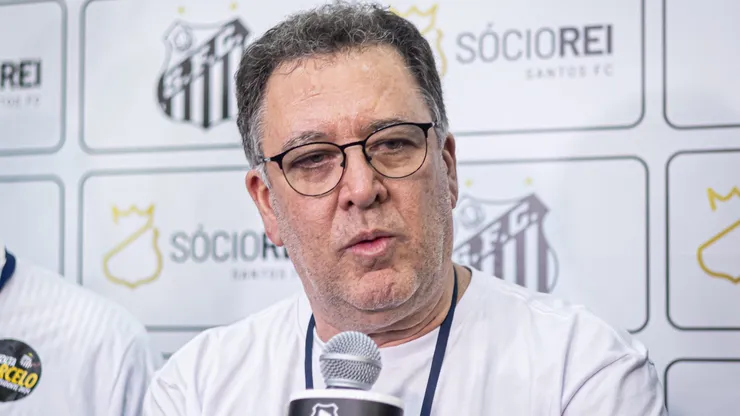 Marcelo Teixeira já foi avisado - Foto: Raul Baretta/Santos FC.