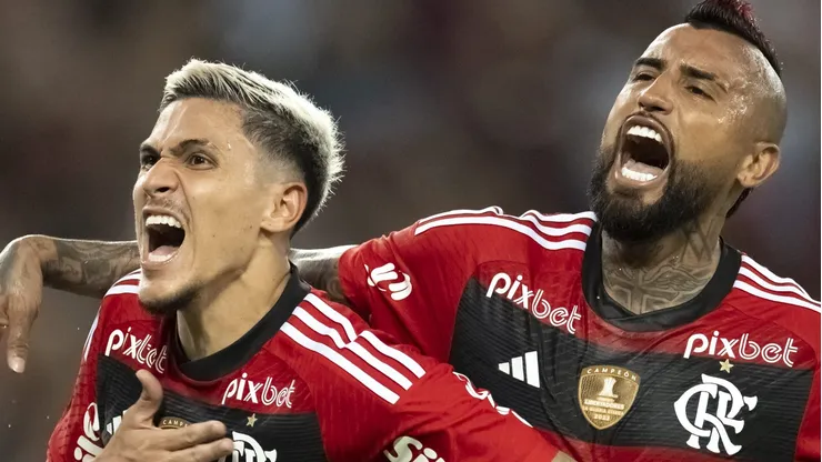Campeão da América na época, Flamengo de Pedro e Vidal passou por cima do Vasco em 2023