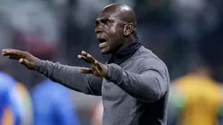 Segundo Alejandro Castillo durante partida entre Palmeiras e Barcelona-SC, no Allianz Parque, pela Libertadores 2023. Foto: Alexandre Schneider