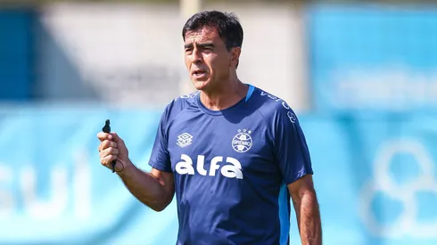 Quinteros treina a equipe do Imortal para a decisão do Gauchão - Foto: Flickr Oficial do Grêmio
