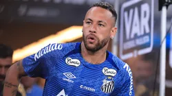 Neymar vem bem pelo Santos em 2025.
