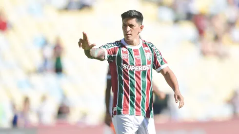 Cano está dos 100 gols pelo Fluminense. Foto: Thiago Ribeiro/AGIF