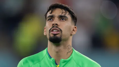 Lucas Paqueta ex-jogador do Flamengo durante partida da Seleção Brasileira contra o Suiça. Foto: Pedro Martins/AGIF
