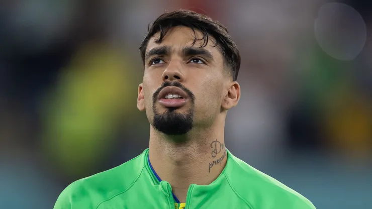 Lucas Paqueta ex-jogador do Flamengo durante partida da Seleção Brasileira contra o Suiça. Foto: Pedro Martins/AGIF