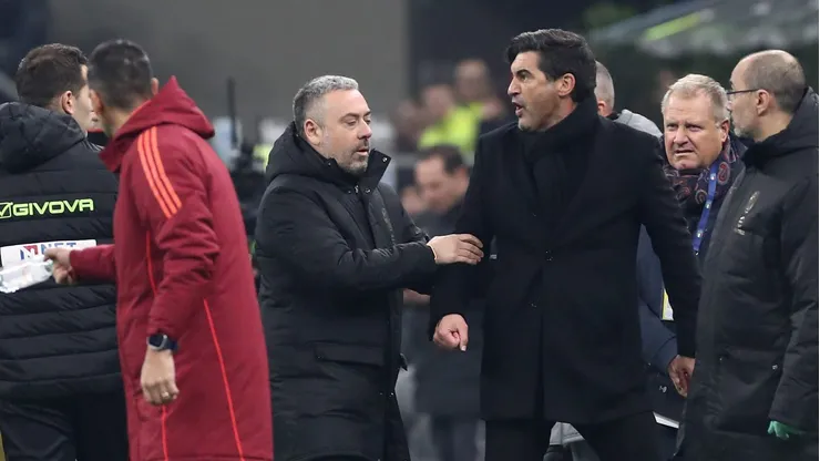 Paulo Fonseca, que foi cotado no Botafogo, foi expulso em jogo do Francês (Photo by Marco Luzzani/Getty Images)