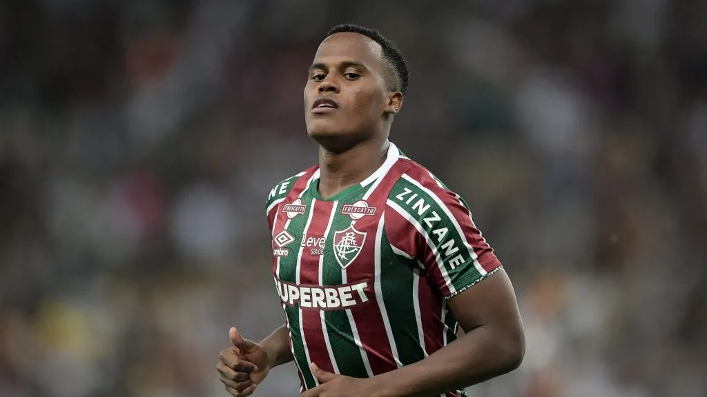 Arias jogador do Fluminense durante partida contra o Cuiabá,Foto: Thiago Ribeiro/AGIF