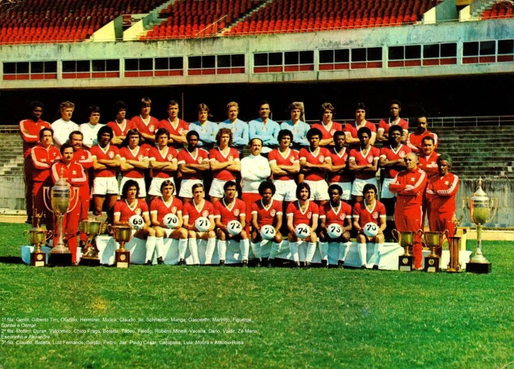 Internacional já foi octampeão estadual. Foto: Divulgação/Internacional