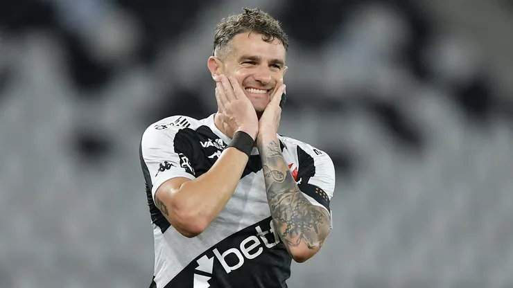 Vegetti jogador do Vasco durante partida contra o Nova Iguacu na Copa do Brasil 2025. Foto: Thiago Ribeiro/AGIF