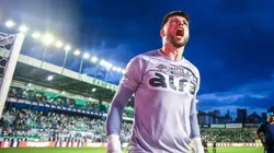 Tiago Volpi foi o herói do Grêmio na classificação para a final do Campeonato Gaúcho. Foto: Lucas Uebel/Grêmio FBPA