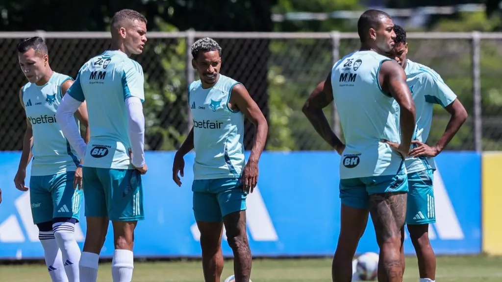 Treino do Cruzeiro. Foto: Gilson Lobo/AGIF