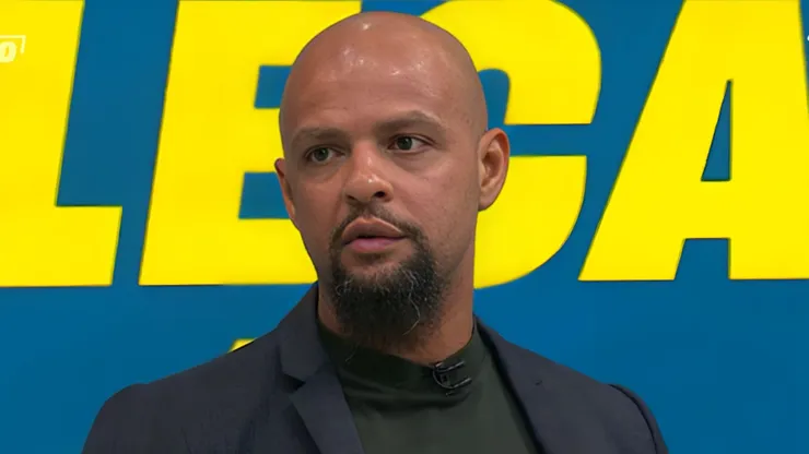 Felipe Melo, ex-jogador e comentarista do SpotTV