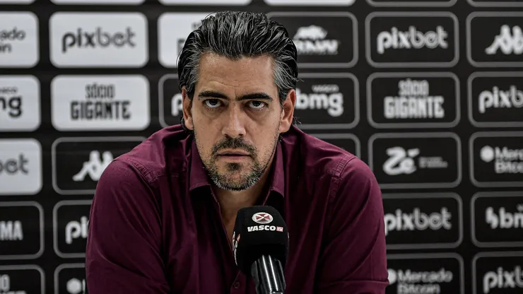 Paulo Bracks quando era dirigente do Vasco