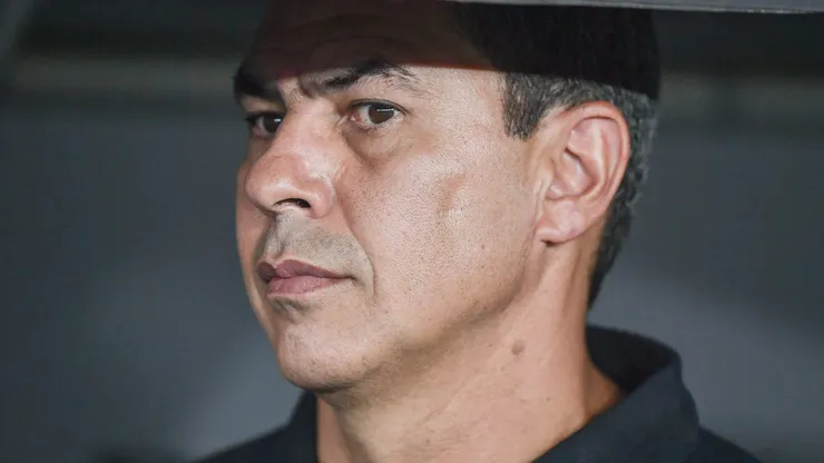 Fábio Carille técnico do Vasco durante partida contra o Nova Iguaçu no estádio Engenhão pelo campeonato Copa Do Brasil 2025.