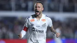 Neymar será preservado de dois últimos treinos do Peixe, mas não preocupa contra o Corinthians - Foto: Reinaldo Campos/AGIF