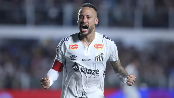 Neymar será preservado de dois últimos treinos do Peixe, mas não preocupa contra o Corinthians - Foto: Reinaldo Campos/AGIF