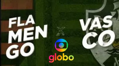 Chamada de Flamengo x Vasco da TV Globo acaba revoltando vascaínos na internet. Foto: Reprodução.
