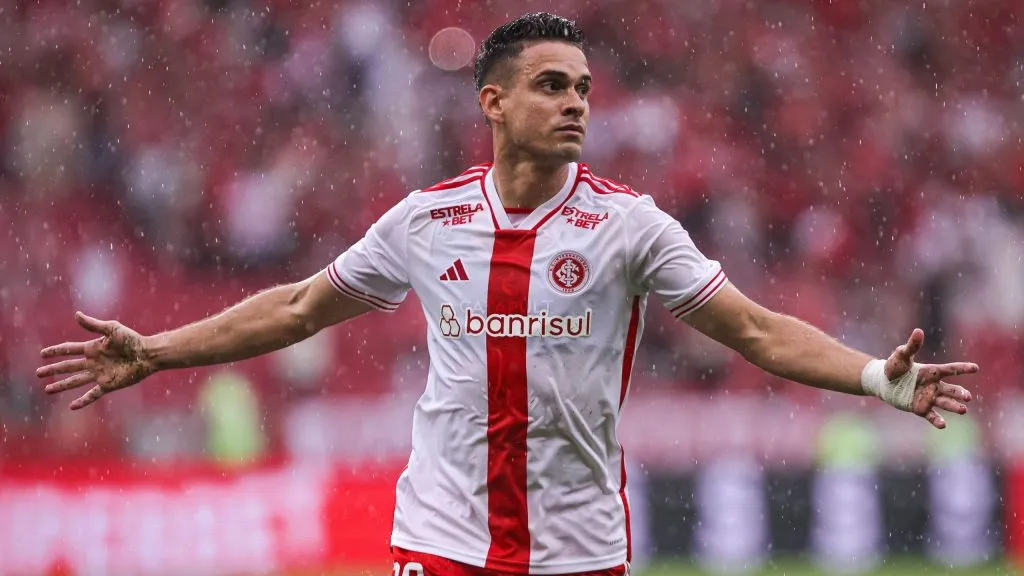 Borré no Internacional. Foto: Maxi Franzoi/AGIF