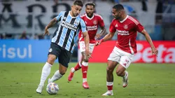 Grêmio x Internacional se enfrentam pelo Campeonato Gaúcho 2025. Foto: Maxi Franzoi/AGIF