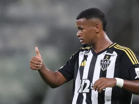 Alisson Santana se despede da torcida do Atlético-MG