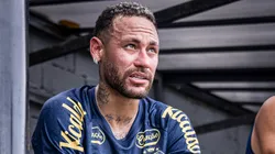 Neymar não treinou em campo nesta 6ª e nem fará atividade de sábado no Peixe - Foto: Raul Baretta/Santos FC