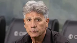 Renato Portaluppi, técnico do Grêmio, durante partida contra o Caxias no estadio Arena do Gremio pelo campeonato Gaucho 2024. Foto: Liamara Polli/AGIF