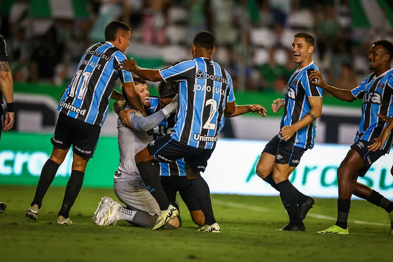 Grêmio passou pelo Juventude na semifinal do Estadual deste ano. Foto: Lucas Uebel/Grêmio FBPA